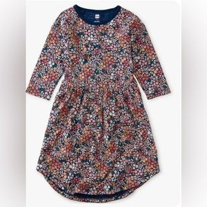 Long Sleeve Midi Dress, Size 8